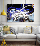 A Light Trails IV by Norm Stelfox on GIANT ART - black abstract