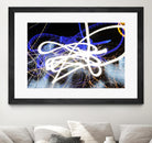 A Light Trails IV by Norm Stelfox on GIANT ART - black abstract