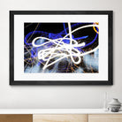 A Light Trails IV by Norm Stelfox on GIANT ART - black abstract