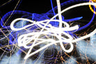 A Light Trails IV by Norm Stelfox on GIANT ART - black abstract