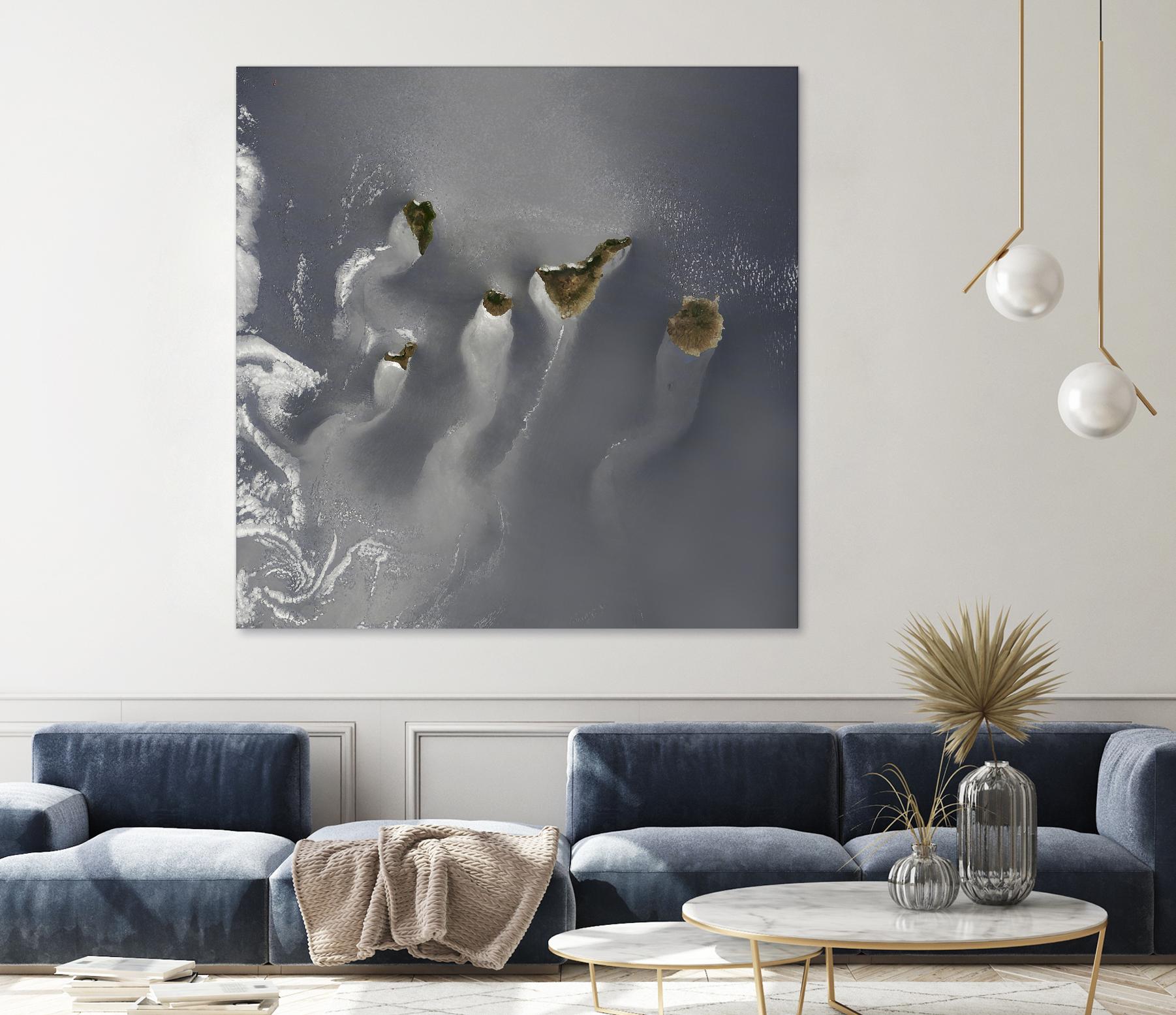 Canary Islands by Norm Stelfox on GIANT ART - green photo art