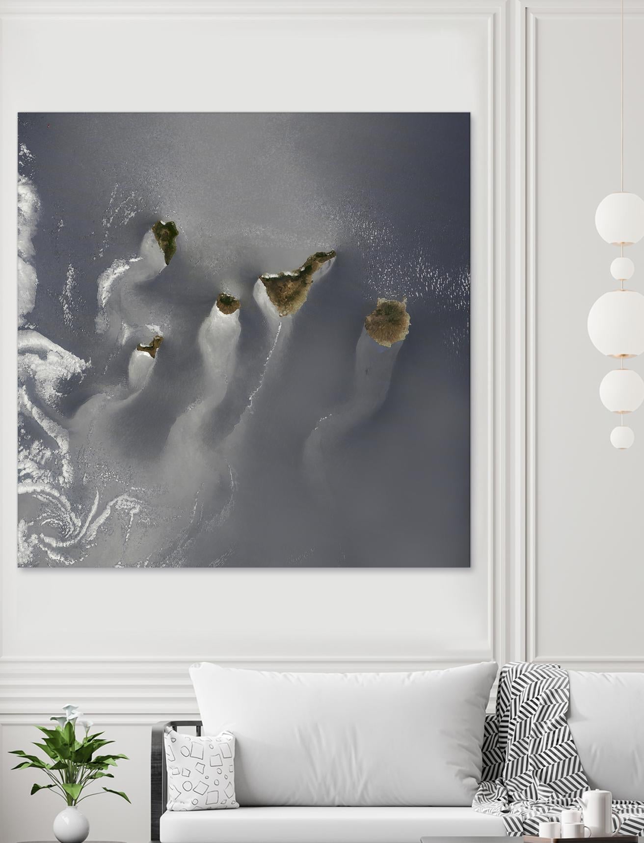 Canary Islands by Norm Stelfox on GIANT ART - green photo art