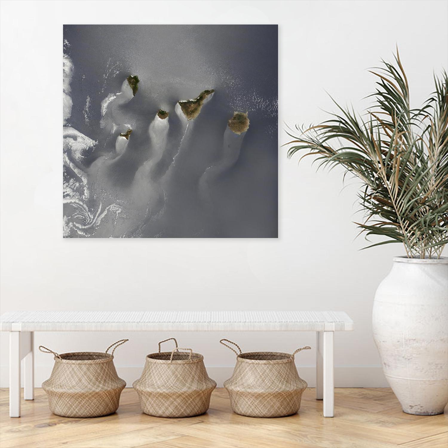 Canary Islands by Norm Stelfox on GIANT ART - green photo art