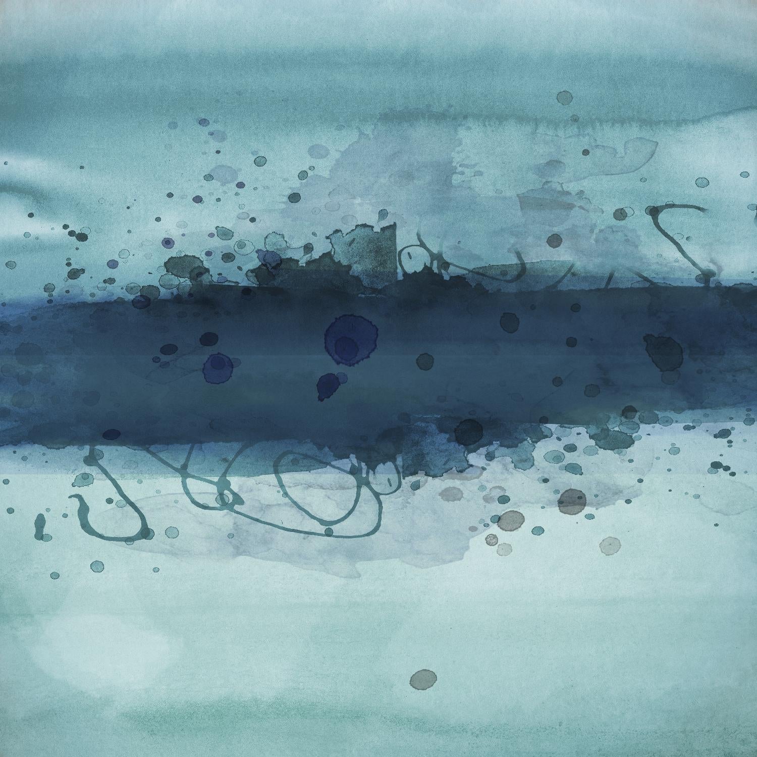 Into the Deep I by PI Studio on GIANT ART - blue abstract