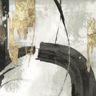 Black Ink I Gold Version by PI Studio on GIANT ART - black abstract