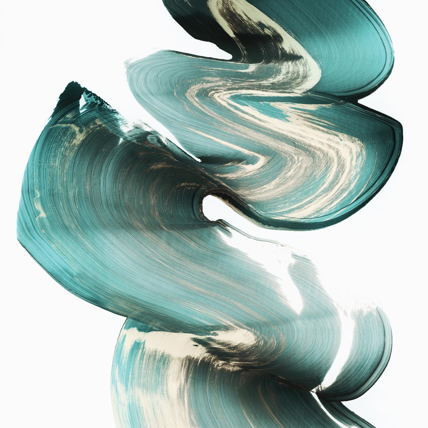 Swirl I by PI Studio on GIANT ART - white abstract