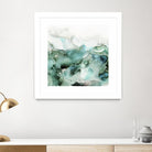 Mint Bubbles I by PI Studio on GIANT ART - white abstract