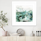 Mint Bubbles I by PI Studio on GIANT ART - white abstract