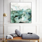Mint Bubbles I by PI Studio on GIANT ART - white abstract