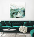 Mint Bubbles I by PI Studio on GIANT ART - white abstract