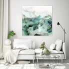 Mint Bubbles I by PI Studio on GIANT ART - white abstract