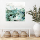 Mint Bubbles I by PI Studio on GIANT ART - white abstract