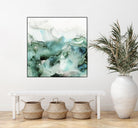 Mint Bubbles I by PI Studio on GIANT ART - white abstract