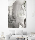 Mint Bubbles III Grey Version by PI Studio on GIANT ART - white abstract