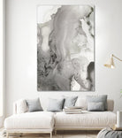 Mint Bubbles III Grey Version by PI Studio on GIANT ART - white abstract