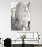 Mint Bubbles III Grey Version by PI Studio on GIANT ART - white abstract