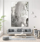 Mint Bubbles III Grey Version by PI Studio on GIANT ART - white abstract