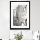 Mint Bubbles III Grey Version by PI Studio on GIANT ART - white abstract