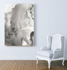 Mint Bubbles III Grey Version by PI Studio on GIANT ART - white abstract