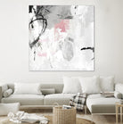 Gray Pink I by PI Studio on GIANT ART - white abstract