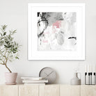 Gray Pink I by PI Studio on GIANT ART - white abstract