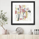 Mid Century by PI Studio on GIANT ART - yellow abstract