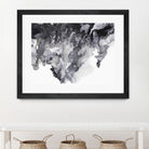 Black Drip by PI Studio on GIANT ART - white abstract