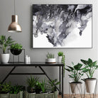 Black Drip by PI Studio on GIANT ART - white abstract