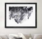 Black Drip by PI Studio on GIANT ART - white abstract