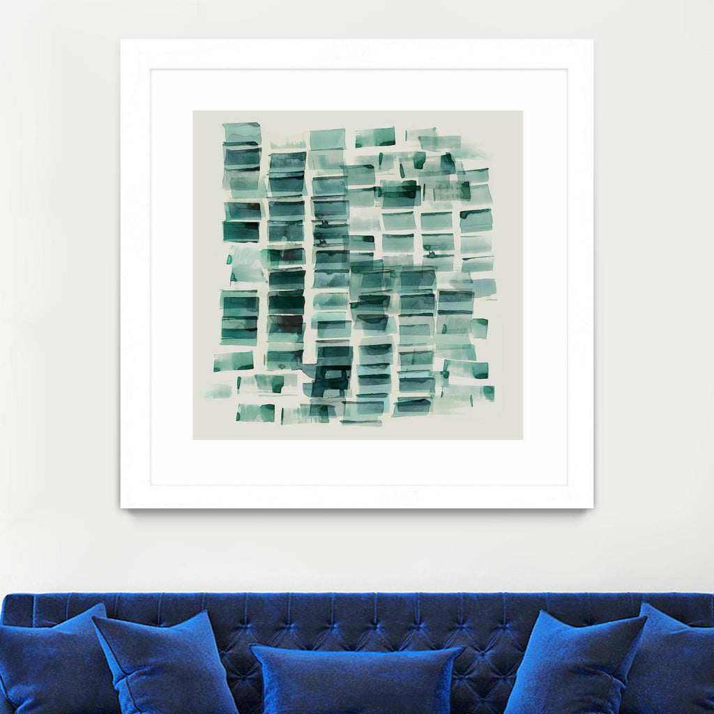 Sea Glass I by PI Studio on GIANT ART - abstract