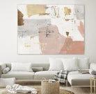 A Rose's Touch by PI Studio on GIANT ART - gold abstract abstract