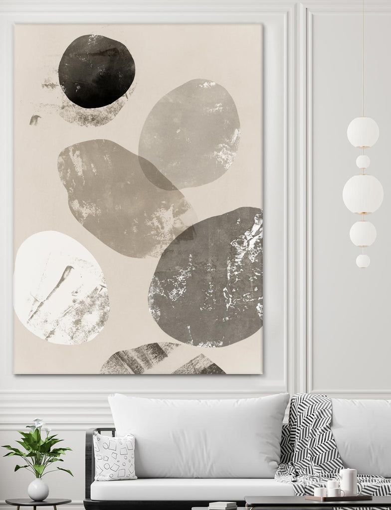 Floating Rocks I by PI Studio on GIANT ART - abstract