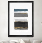 Stacked Stripes II by PI  Studio on GIANT ART - gold shapes