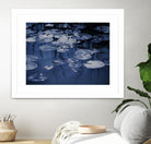 Lili Pond Blue VII by Marc Schacter on GIANT ART - grey photo art