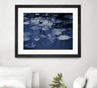 Lili Pond Blue VII by Marc Schacter on GIANT ART - grey photo art