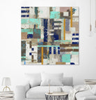 Acres I by Edward Selkirk on GIANT ART - blue abstract