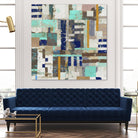 Acres I by Edward Selkirk on GIANT ART - blue abstract