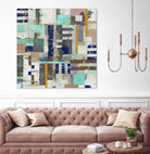 Acres I by Edward Selkirk on GIANT ART - blue abstract