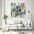 Acres I by Edward Selkirk on GIANT ART - blue abstract