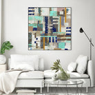 Acres I by Edward Selkirk on GIANT ART - blue abstract