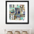Acres I by Edward Selkirk on GIANT ART - blue abstract