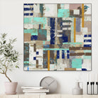 Acres I by Edward Selkirk on GIANT ART - blue abstract