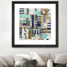 Acres I by Edward Selkirk on GIANT ART - blue abstract