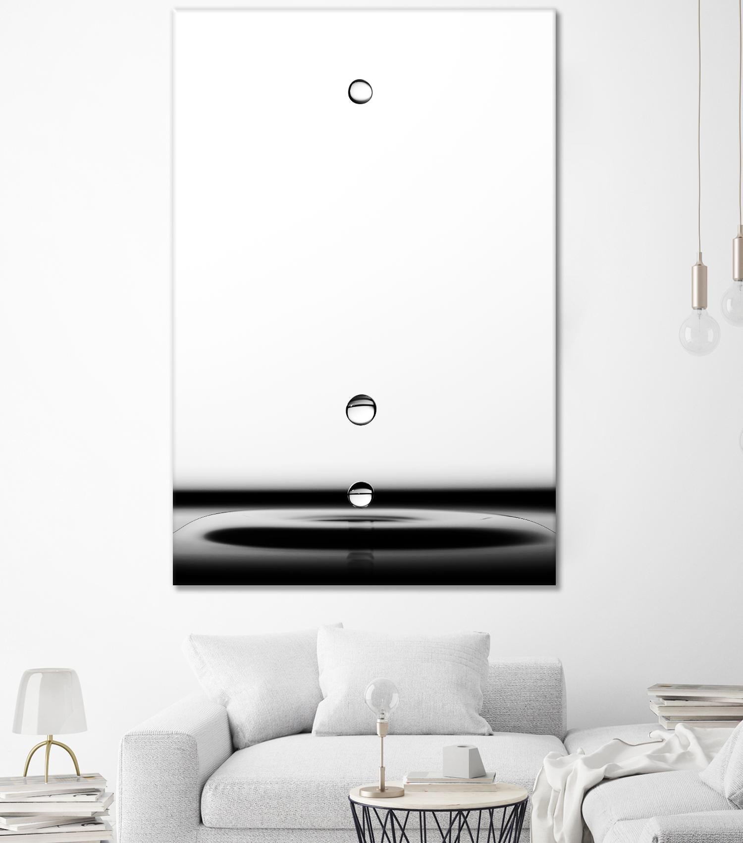Drops by Chris Tennent on GIANT ART - white photo art