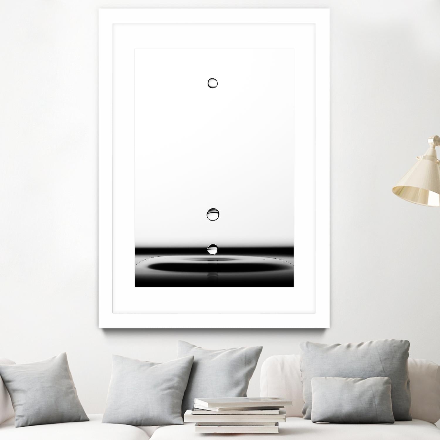 Drops by Chris Tennent on GIANT ART - white photo art
