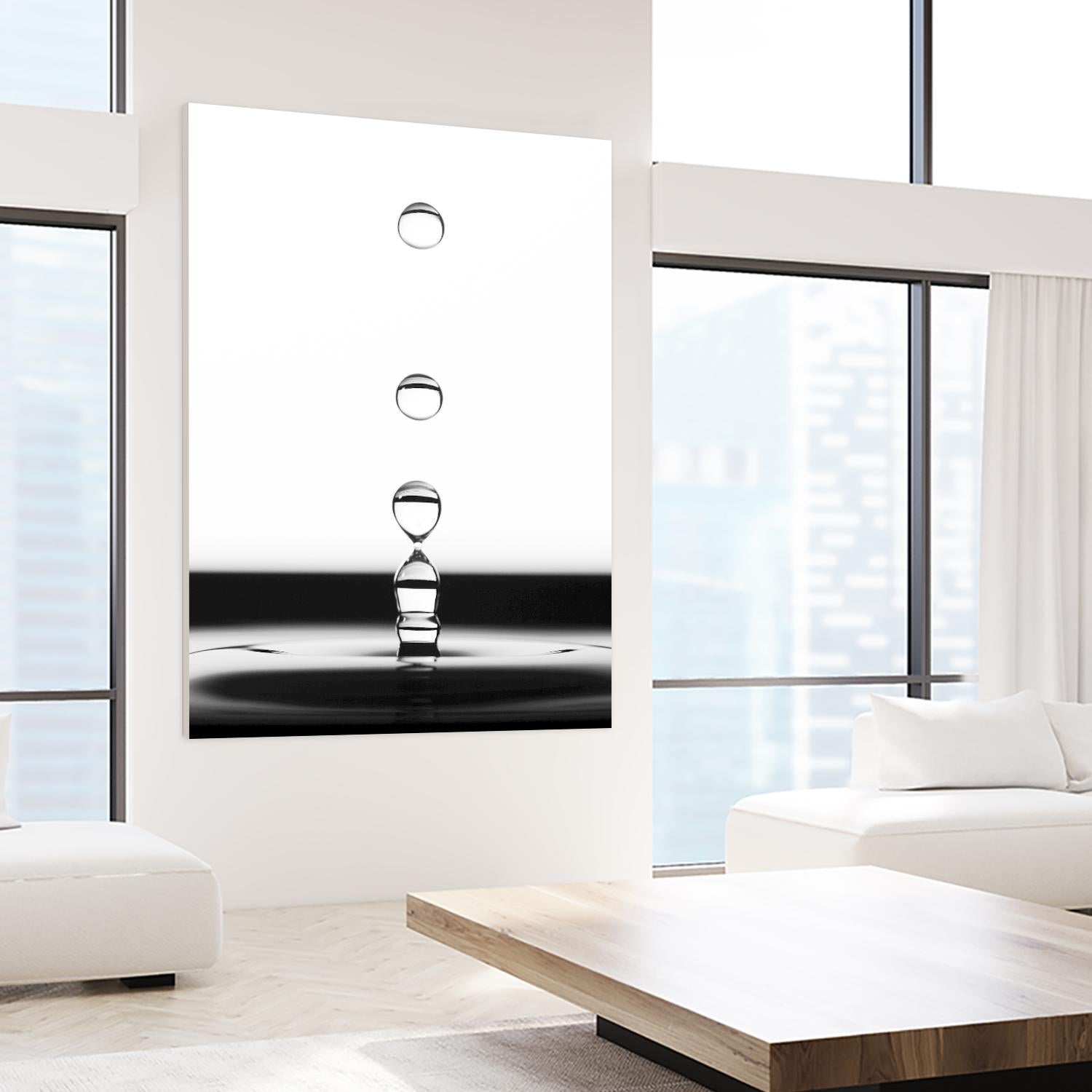 Drops II by Chris Tennent on GIANT ART - white photo art
