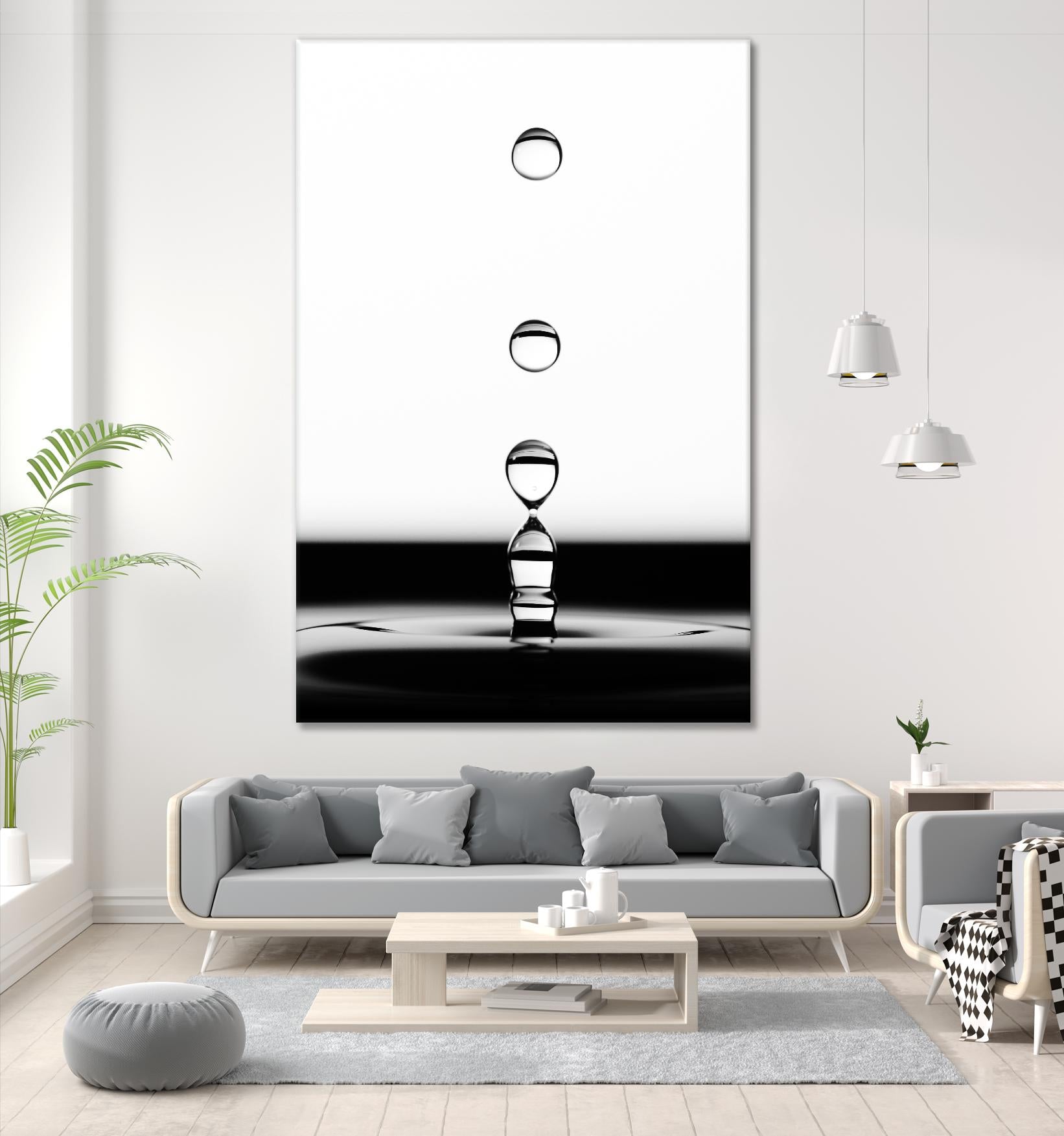 Drops II by Chris Tennent on GIANT ART - white photo art