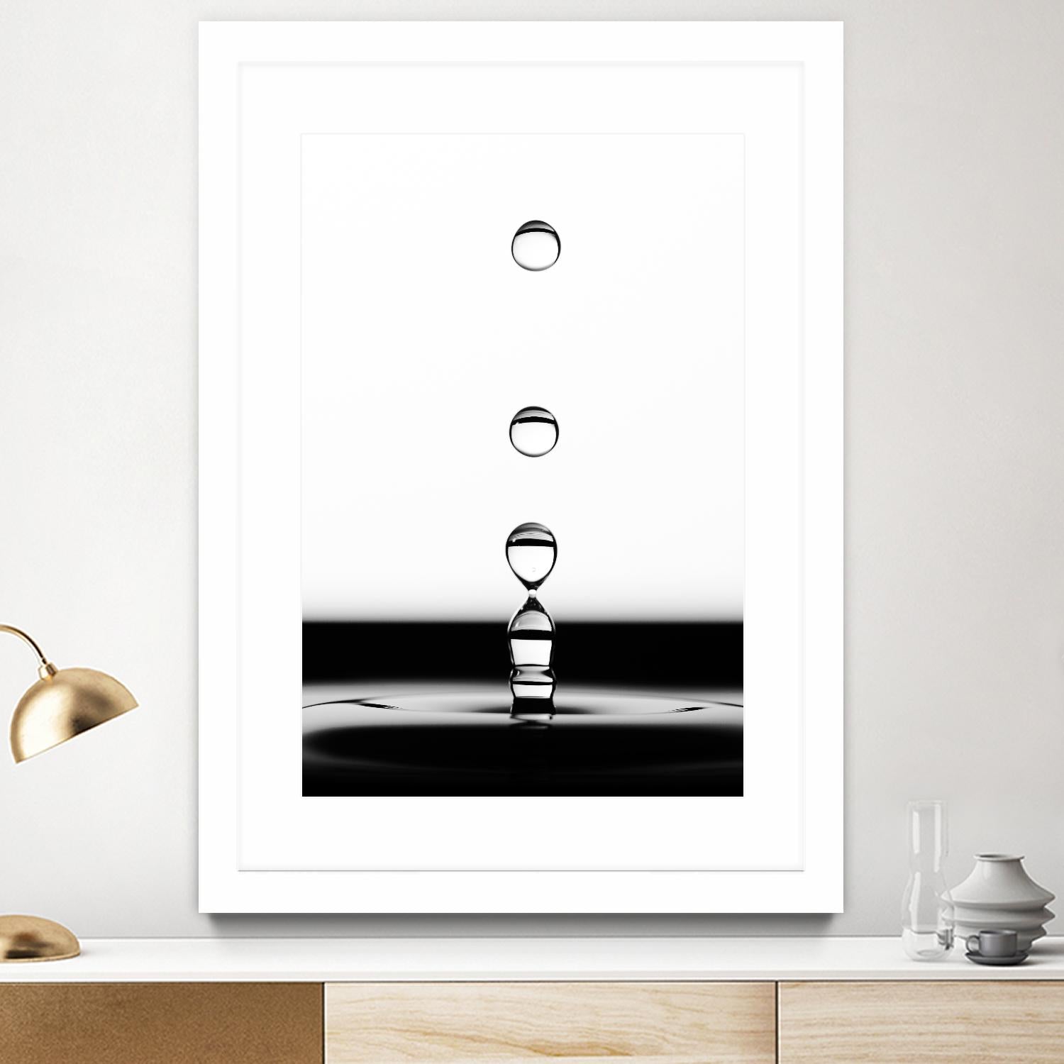 Drops II by Chris Tennent on GIANT ART - white photo art