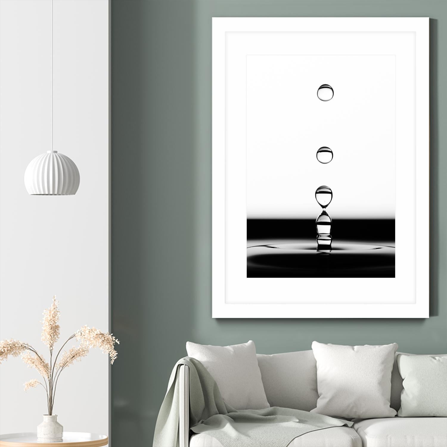 Drops II by Chris Tennent on GIANT ART - white photo art