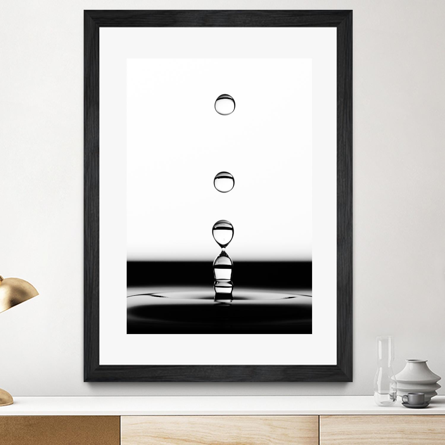 Drops II by Chris Tennent on GIANT ART - white photo art